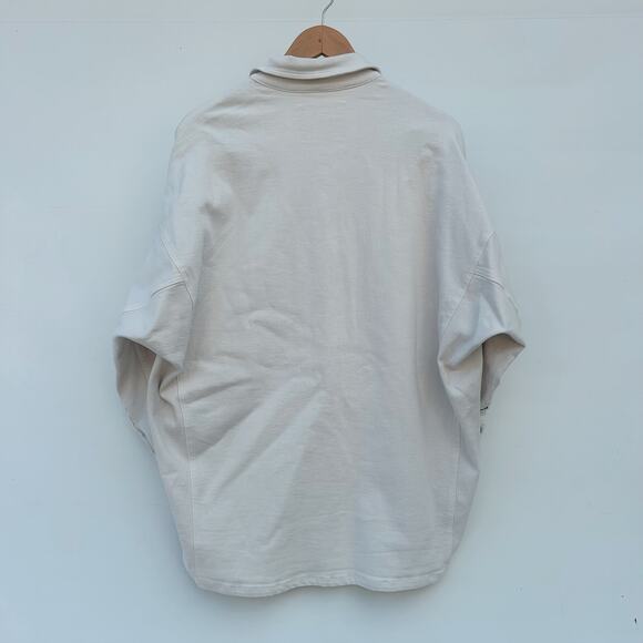New Frank & Eileen McLoghlin Utility Shirt Jacket Natural Denim White XS Small - Picture 4 of 9